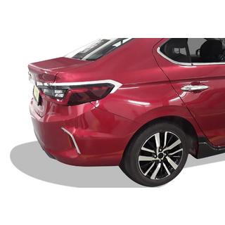 Chrome trim above license plate SD (3 pcs, stainless steel) photo 3