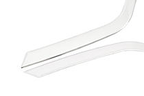 Honda City 2021- Rear Bumper Reflector Trim SD (2 pcs, Stainless Steel) photo 4
