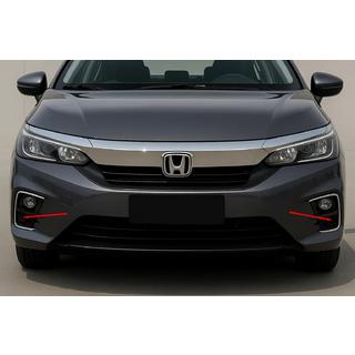 Fog Light Trims SD (2 pcs, Stainless Steel) Honda City 2021- photo 1