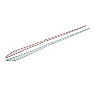 Door Moldings SD (4 pcs, Stainless Steel) photo 3