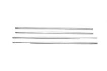 Honda Civic 1995-2001 Exterior window trim stainless steel (4 pcs) photo 2