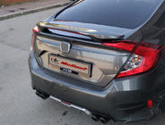 Honda Civic Sedan X 2016-2021 Isikli Spoiler (primed for painting) photo 1
