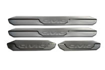 Honda Civic Sedan X 2016-2021 Door Sill Protectors OmsaLine V2 (4 pcs, Stainless Steel) photo 1