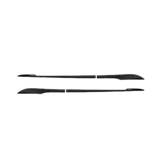 Door moldings (4 pcs, black) photo 2