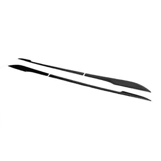 Door moldings (4 pcs, black) photo 3