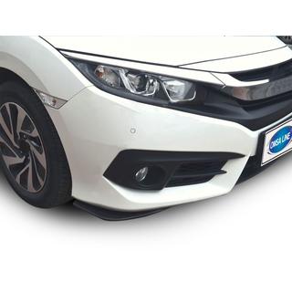 Front bumper flaps (2 pcs, black) photo 1