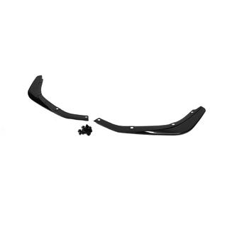 Front bumper flaps (2 pcs, black) photo 3
