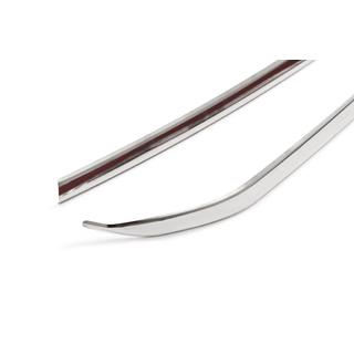 Chrome Grille Covers (2 pcs, Stainless Steel) Honda Civic Sedan 2021- photo 4