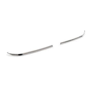 Chrome Grille Covers (2 pcs, Stainless Steel) Honda Civic Sedan 2021- photo 2