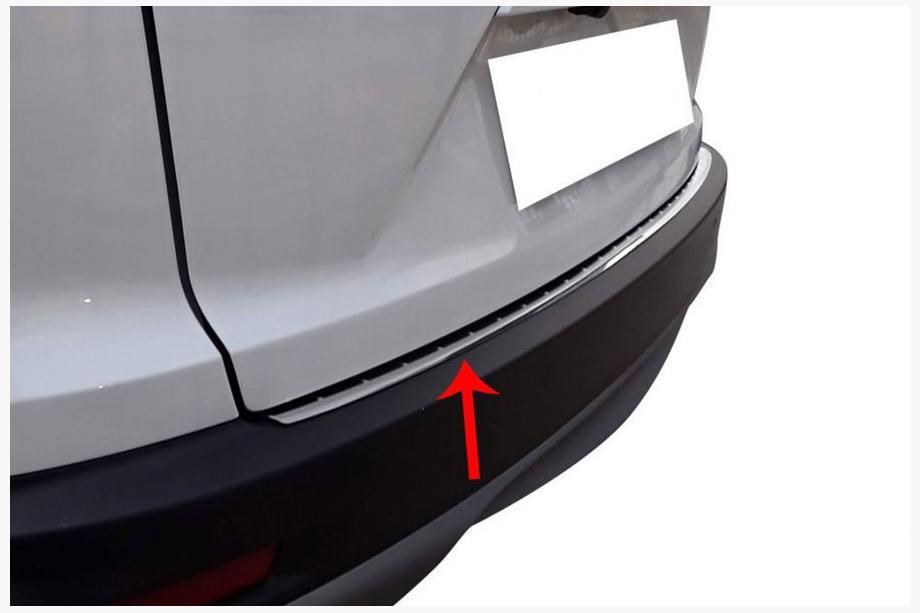 Honda CRV 2017-2022 Rear Bumper Protector Stainless Steel Image