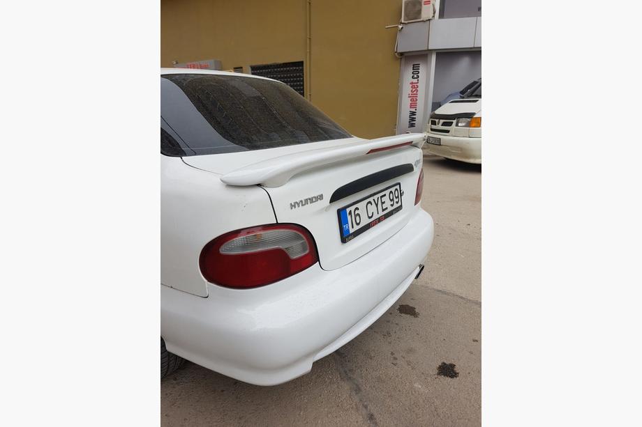 Hyundai Accent 1994-1999 Meliset Spoiler (primed for painting) Image
