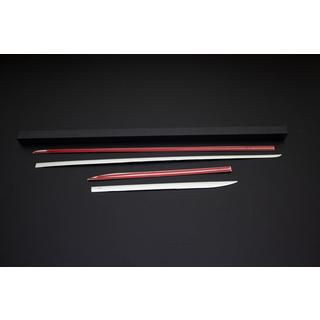 Chrome Door Moldings (4 pcs, Stainless Steel) Hyundai I-10 2020- photo 3