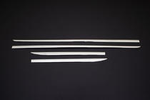 Hyundai I-20 2012-2014 Door Mouldings Stainless Steel (4 pcs) photo 2