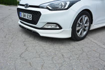 Hyundai I-20 2014-2020 Front lip Meliset (primed for painting) photo 1