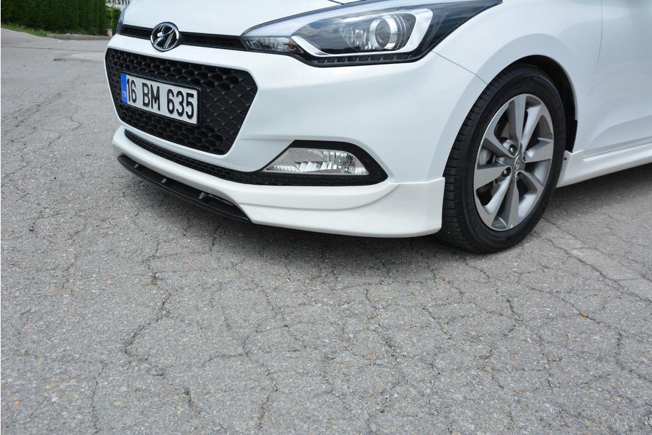 Hyundai I-20 2014-2020 Front lip Meliset (primed for painting) Image