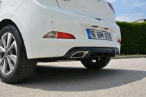 Hyundai I-20 2014-2020 Rear bumper extension Meliset (primed for painting) photo 3