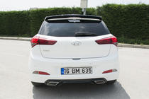 Hyundai I-20 2014-2020 Rear bumper extension Meliset (primed for painting) photo 4