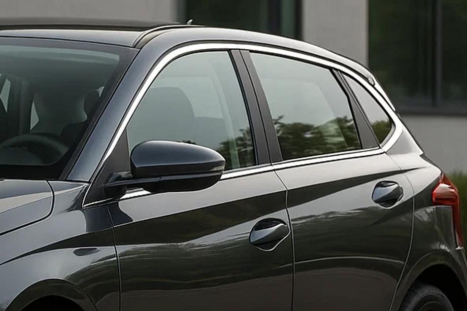 Hyundai I-20 2020- Full window trim set (14 pcs, stainless steel) Photo 1