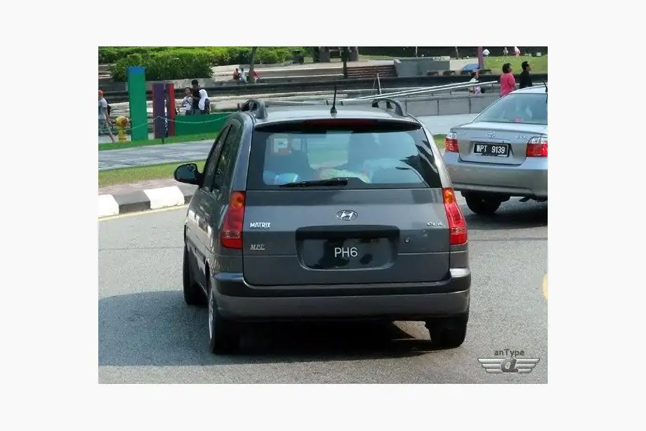 Hyundai Matrix 2001-2010 Meliset Spoiler (primed for painting) Image