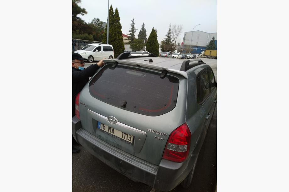 Hyundai Tucson JM 2004- Meliset Spoiler (primed for painting) Image