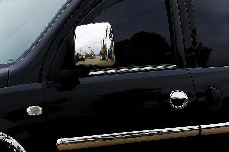 Opel Combo 2002–2012 Door Mouldings Stainless Steel (4 pcs) Image