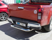 Isuzu D-Max 2019- Rear Guard Amazon Silver (76 mm, Stainless Steel) photo 2