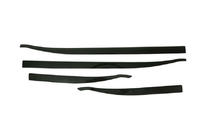 Jeep Renegade 2014- Door Mouldings (4 pcs, Carbon) photo 1