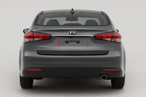 Kia Cerato 3 2013-2018 Chrome trim above license plate for Sedan (stainless steel) photo 1