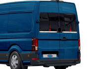 Volkswagen Crafter 2016- Glass Edge Trim Stainless Steel (2 pcs) photo 1