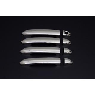 Chrome Door Handle Covers (1 with keyhole, 4 pcs, stainless steel) Man TGE 2017- photo 1