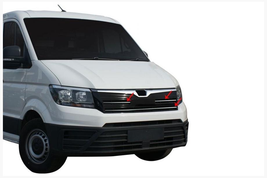 Man TGE 2017- Grille Covers (4 pcs, Stainless Steel) Image
