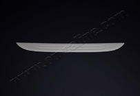 Mazda CX-3 2015- Rear Bumper Protector OmsaLine Stainless Steel photo 1