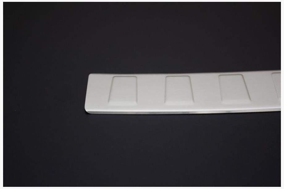 Mercedes A-class W177 2018- Rear Bumper Protector OmsaLine Stainless Steel Image