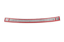 Mercedes C-class W205 2014-2021 Rear bumper protector OmsaLine (SW, stainless steel) photo 3