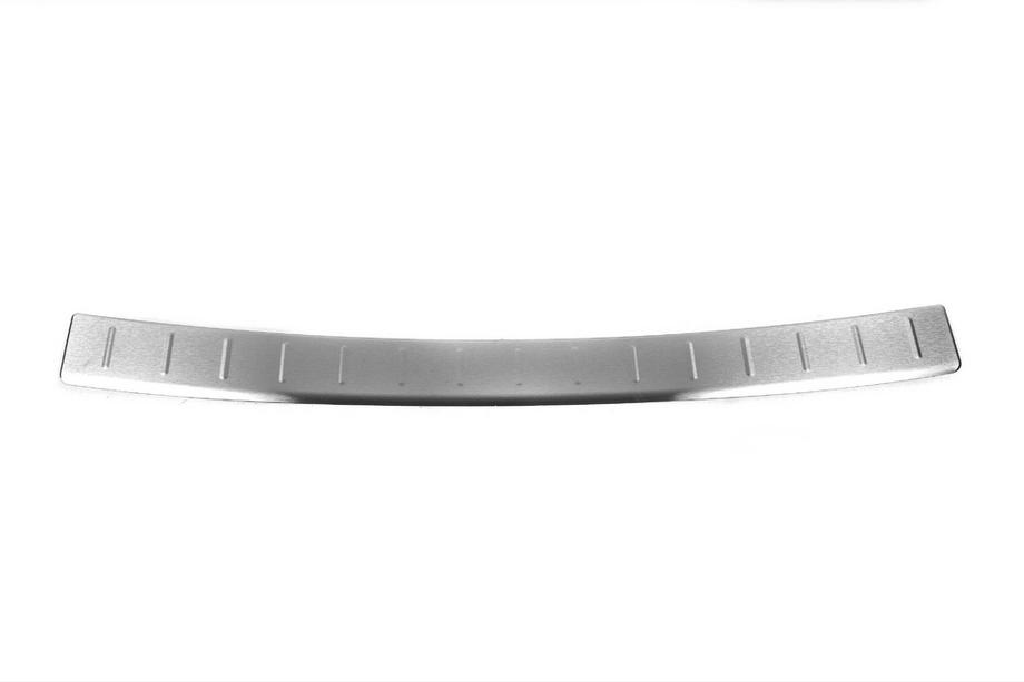Mercedes C-class W205 2014-2021 Rear bumper protector OmsaLine (SW, stainless steel) Image