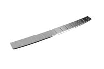 Mercedes E-class W211 2002-2009 Rear Bumper Protector OmsaLine (SW, Stainless Steel) photo 3