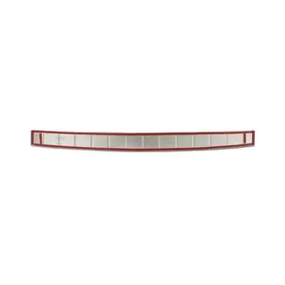 Rear Bumper Protector OmsaLine (Sedan, Stainless Steel) photo 3