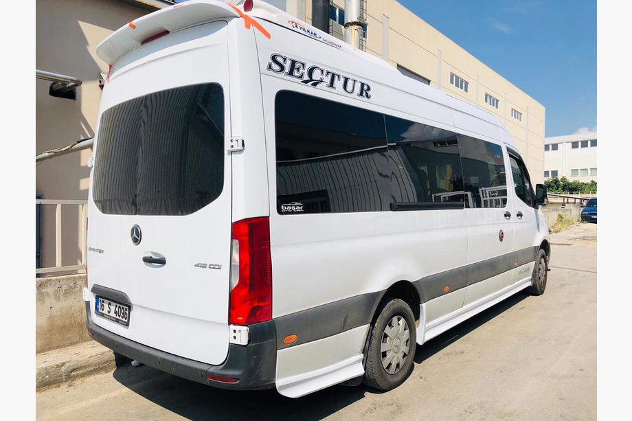Mercedes Sprinter W907/W910 2018- Side Skirt Set (primed for painting) Photo 4