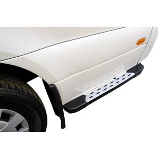 DOT-Line Side Steps Behind Wheel (2 pcs, Aluminum) Mercedes Sprinter W907/W910 2018- photo 1