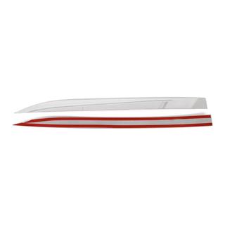 Rear window trim (2 pcs, stainless steel) photo 4