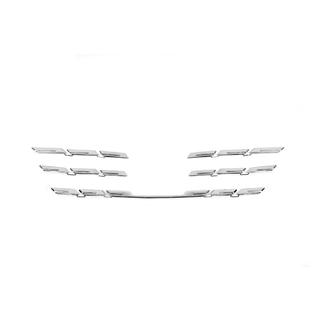 Chrome Grille Covers 2021+ (5 pcs, Stainless Steel) photo 3