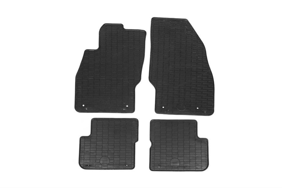 Opel Corsa D 2007-2014 Rubber Floor Mats (Gumarny Zubri) Image