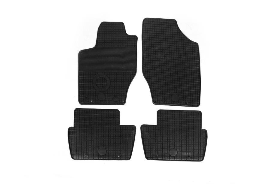 Peugeot 307 2001-2008 Rubber Floor Mats (Gumarny Zubri) Image