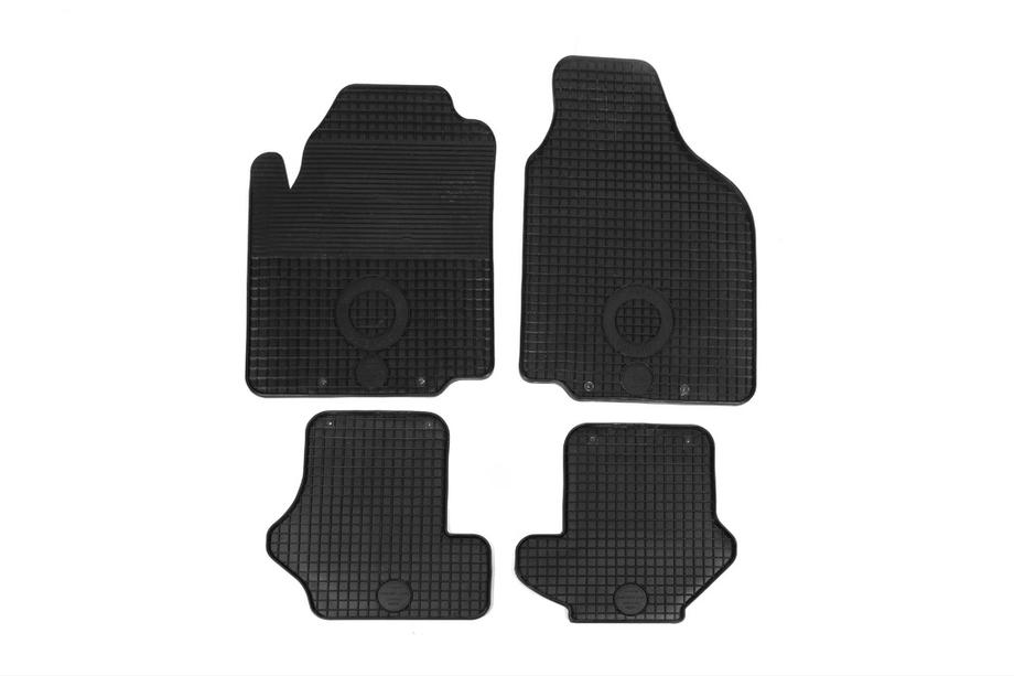 Ford Fiesta 1995-2001 Rubber Floor Mats (Gumarny Zubri) Image