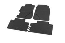 Honda Civic Sedan VII 2001-2006 Rubber Floor Mats (Gumarny Zubri) photo 2