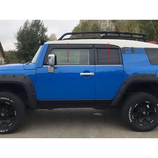 Stainless Steel Window Lower Trim (4 pcs) Toyota FJ Cruiser 2006-2022 photo 1