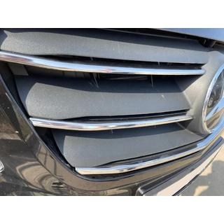 Chrome Grille Covers 2020+ (5 pcs, Stainless Steel) Mercedes Vito/V-class W447 2014- photo 4