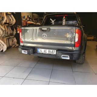 Rear diffuser (black matte) photo 2