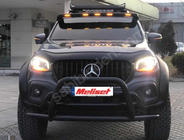 Mercedes X class 2017-2020 Windshield Spoiler (V3, paintable) photo 1