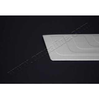 Rear bumper protector (1 pc, stainless steel) photo 3